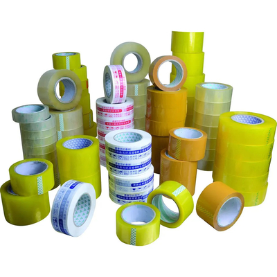 ถุงที่กำหนดเองพร้อมตะเข็บโลโก้โปร่งใส Opp Bopp กล่องเทปปิดผนึกบรรจุภัณฑ์