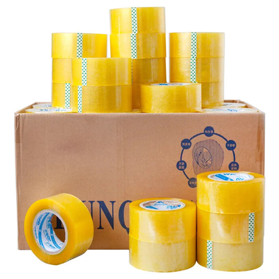 เทปปิดกล่อง BOPP 130 หลา 45 - 80 ไมค์ บรรจุกล่องกระดาษ